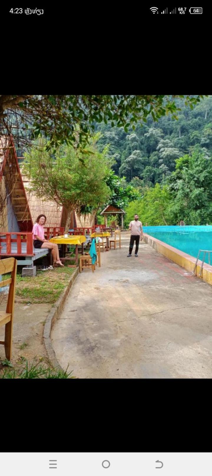 Campingsite Swimming Pool Ban Nongkham Buitenkant foto